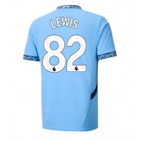 Dres Manchester City Rico Lewis #82 Domaci 2024-25 Kratak Rukav